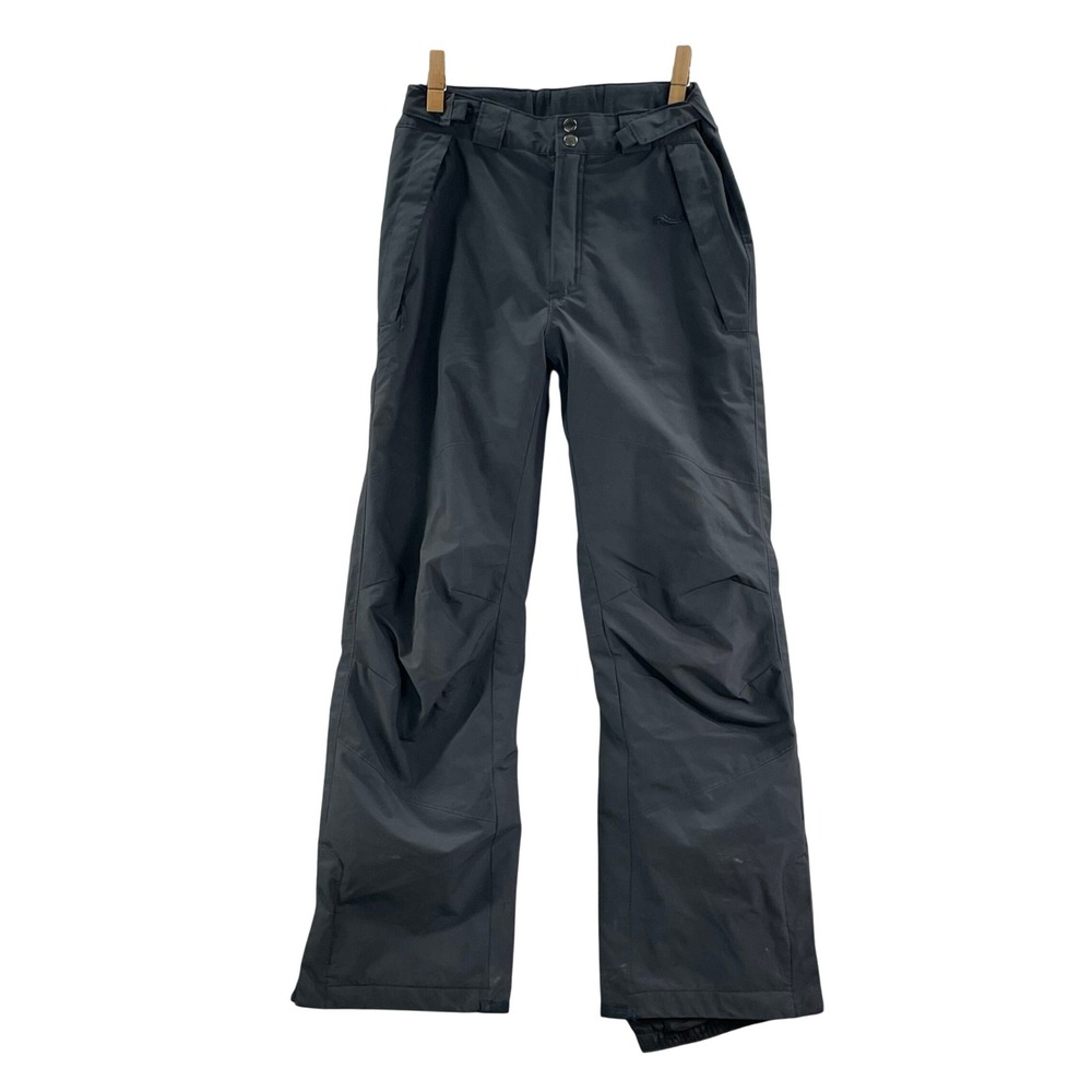 Columbia Snow Pants Womens Small Black Omni-Heat Winter Ski Snowboard Trousers